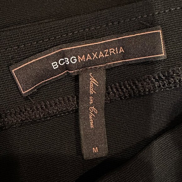 BCBGMaxazria Black Stretch Bodycon Pencil Skirt Medium - Picture 3 of 10